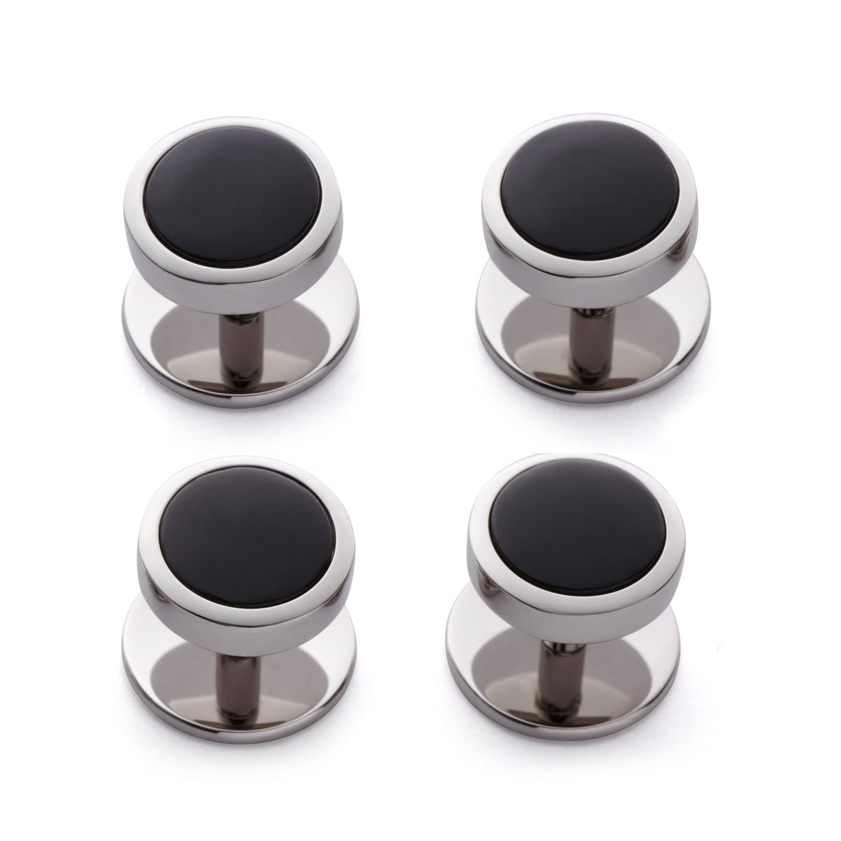 Fleur De Lys Shield Cufflinks In Imperial Blue