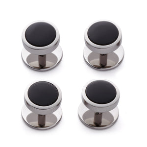 Fleur De Lys Shield Cufflinks In Imperial Blue