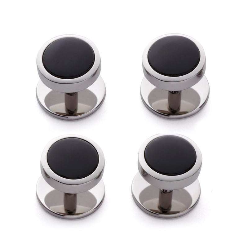 Fleur De Lys Shield Cufflinks In Imperial Blue