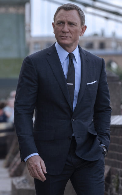 Daniel Craig Wearing Tie Slide