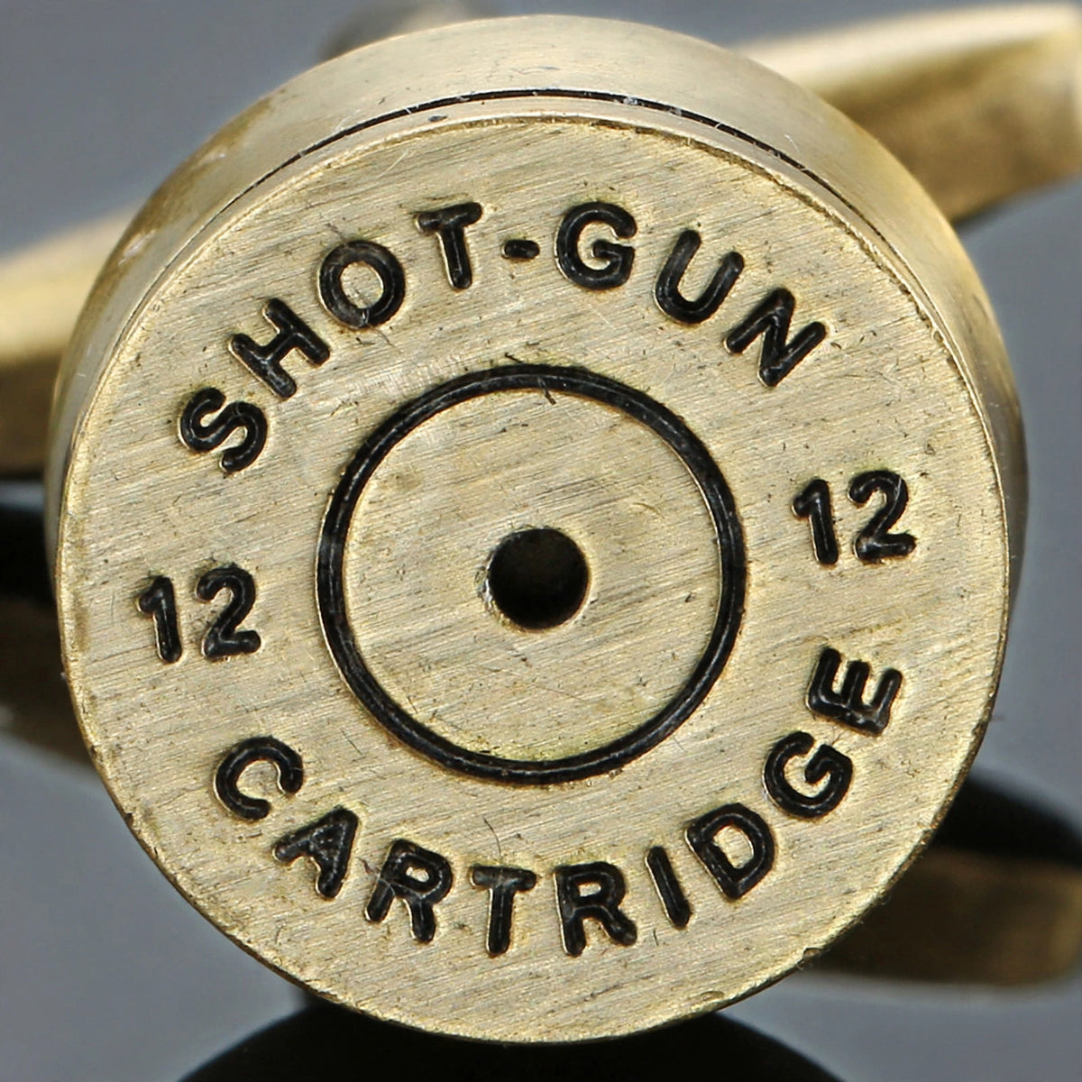 Vintage-Finish Shotgun Cartridge Cufflinks