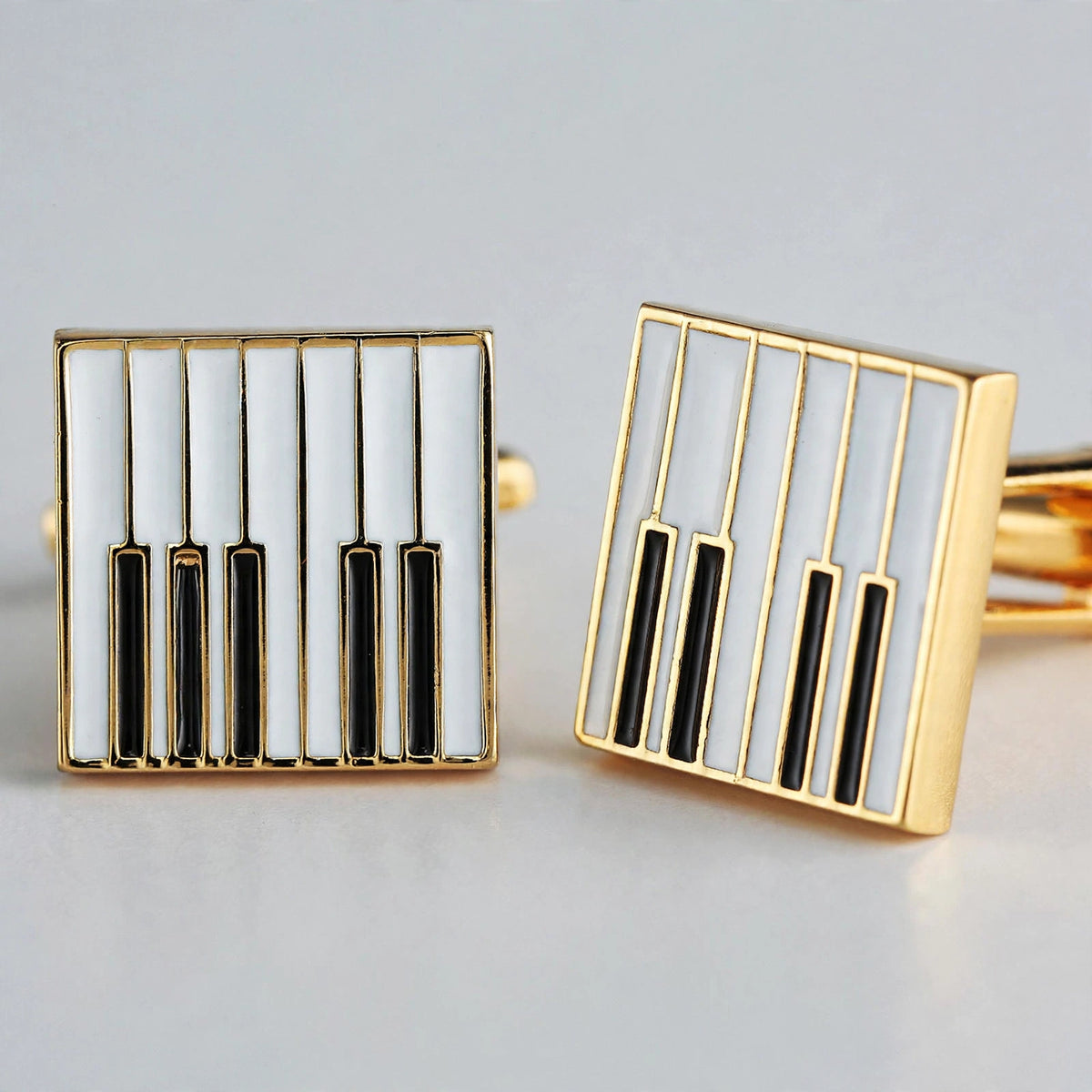 Piano Key Motif Cufflinks