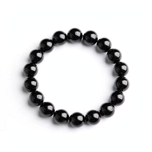 Silver-Tone Curb Chain Bracelet with Beveled Centre Plate - main product image