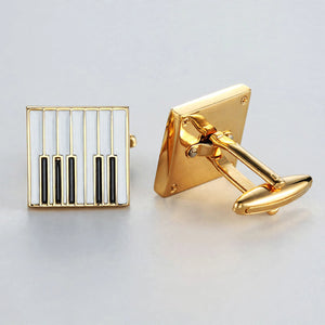 Piano Key Motif Cufflinks